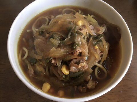 カレー鍋みたいな簡単カレー麺